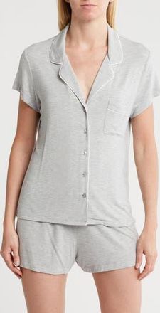 Nordstrom Rack Tranquility Shortie Pajamas in Grey Heather at Nordstrom Rack, Size X-Large