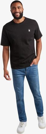Spyder Men Short Sleeve Mountain Tee in Black at Nordstrom, Size X-Large