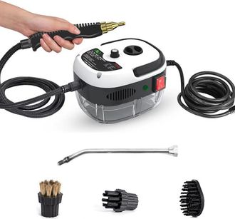 OEM 1 Limpiador A Vapor, 2500 W, Port&aacute;til, Con Dep&oacute;sito De Agua, Para Suelos De Baldosas, Cocinas Y Uso Dom&eacute;stico