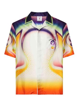 Casablanca Printed Silk Shirt