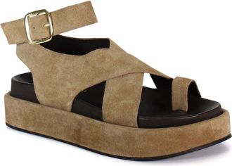 Diba SUGAR FIX Platform Sandal in Tan at Nordstrom, Size 6.5