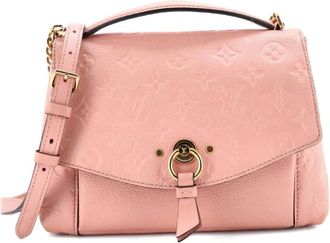Louis Vuitton Blanche Empreinte leren BB schoudertas met monogram - Roze