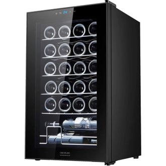 Cecotec Cecotec Vinoteca Bolero Grandsommelier 2450 Nero Compressore, 24 bottiglie di capacit&agrave;, Alte prestazioni, Silenzioso, Temperatura su misura tra 5 e