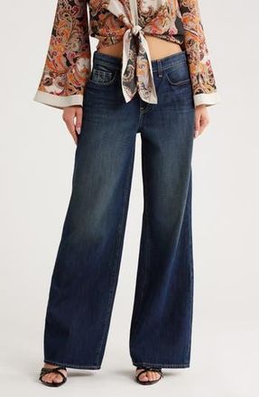 L'agence Alicent High Waist Wide Leg Jeans in Merrit at Nordstrom Rack, Size 23