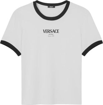 Versace Donna, Top, Bianco, S, new