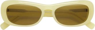 Retro Superfuture Sugo Zonnebrillen - unisex - Zonnebrillen - Geel - 54 MM - Accessoires