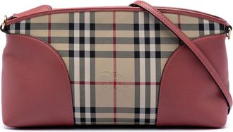 Burberry Pre-owned Burberry Haymarket Check Coated Canvas Chichester Crossbody Ladies LAFOZLPO0Q59R80Z