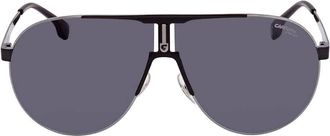 Carrera Grey Pilot Mens Sunglasses CARRERA 1005/S 0TI7/IR 66