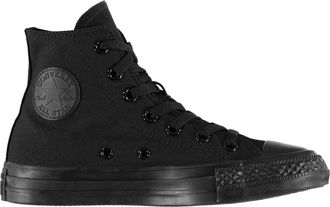Converse Dames/Dames All Star Canvas High Top Trainers (Zwart)