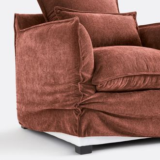 La Redoute Interieurs Stoelhoes van gem&ecirc;leerd polyester, Odna