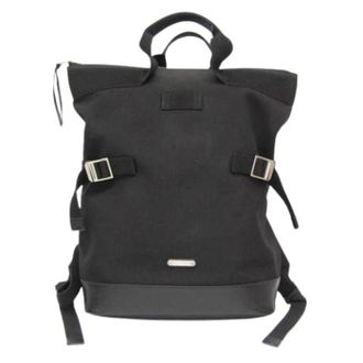 Saint Laurent Pre-owned Backpacks, unisex, Black, Size: ONE SIZE Pre-owned Canvas Backpack