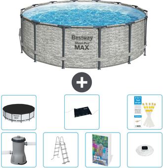 Bestway Piscina Bestway Steel Pro Max Redonda - 427x122 Cm - 8-piezas S598