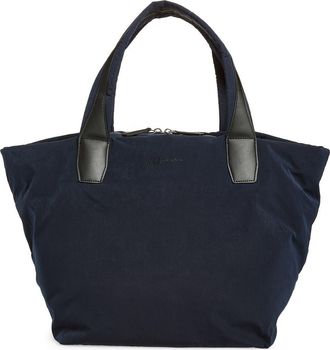 VeeCollective Medium Essence Trench Tote in Midnight Trench Blue at Nordstrom