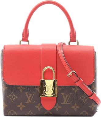 Louis Vuitton Pre-owned Borsa a Mano Vintage Monogram con Dettaglio Lucchetto - - Pre-owned - Donna - Marrone - ONE SIZE