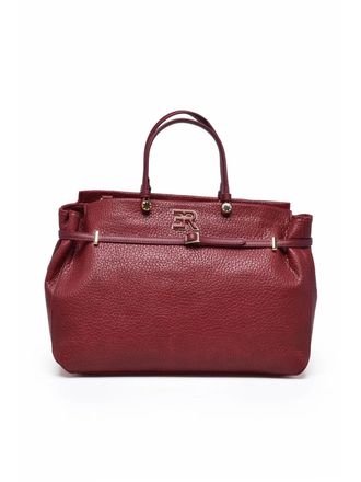 Ermanno Scervino Red Polyurethane Unity Handbag