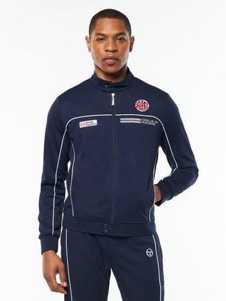 Sergio Tacchini Macchina Track Jacket in Maritime Blue at Nordstrom, Size Xx-Large