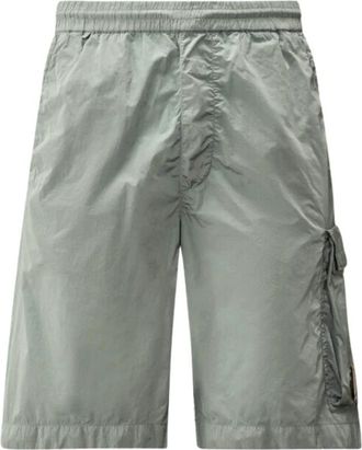 C.P. Company Blauwe Vos Cargo Shorts - Heren - Korte Broeken - Groen - M - Nylon - Korte Broeken
