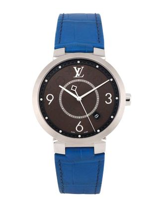 Louis Vuitton Unisex Tambour Slim Watch, Circa 2000s (Authentic Pre-Loved)