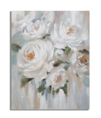 Charme 1921 Canvas Painting Crem Flower cm 80x3.7x100