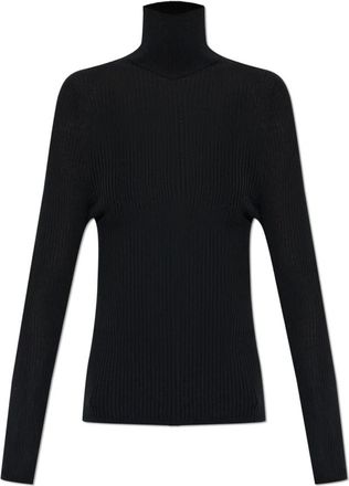 Moncler Wool Turtleneck - Dames - Coltruien - Zwart - S - Wol - Truien & Vesten