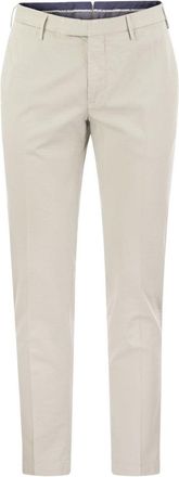 Pantaloni Torino Skinny Trousers In Cotton And Silk