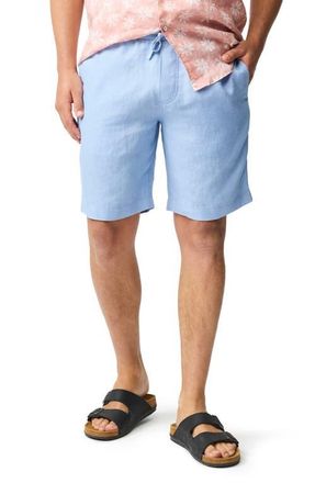 Rodd & Gunn Linen Shorts in Chambray at Nordstrom, Size Xx-Large