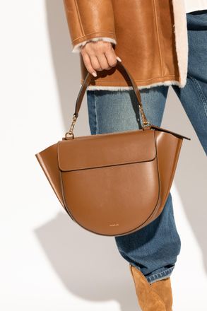 Wandler Shoulder Bag Hortensia Medium, Womens, Brown