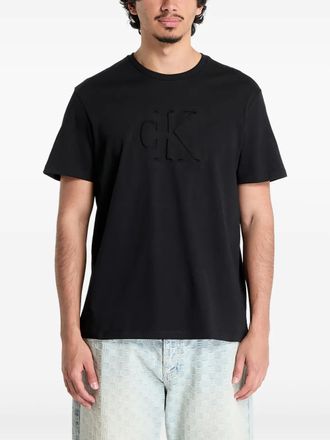 Calvin Klein cotton T-shirt - men - Cotton - M - Black