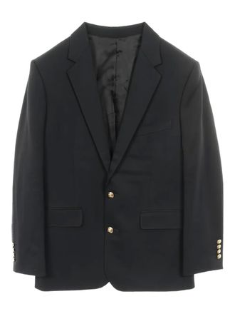 Celine 2010s klassiek wollen jack - Zwart