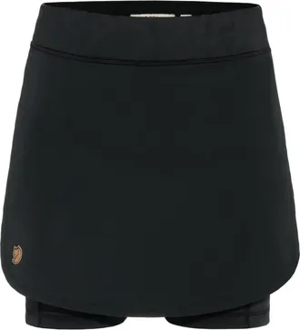 Fj&auml;llr&auml;ven Womens Abisko Midsummer Skort Black 34 EU