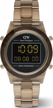 Daniel Wellington Womens DW00100761 Retro Digital Watch - Brown - One Size