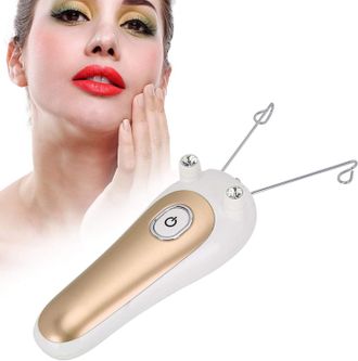 OEM Epilatore Elettrico A Filo, Epilatore Fisico A Filo Di Cotone, Rasoio E Rifinitore Per Viso E Corpo (colore Oro)