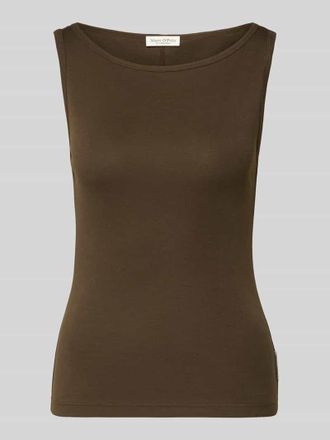 Marc O'Polo Regular Fit Tanktop aus reiner Baumwolle in Mittelbraun, Gr&ouml;&szlig;e XXL