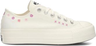 Converse Schoenen, Dames, Wit, 37 EU, Witte lage top sneakers voor vrouwen