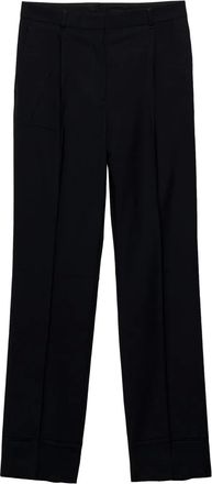 Prada Pantaloni sartoriali in mohair - Blu