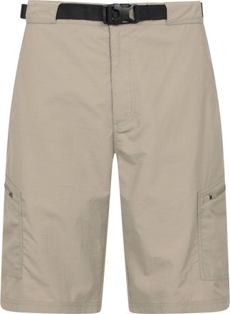 Mountain Warehouse Heren Saunter Riem Cargo Shorts (Beige)