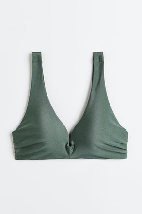 H&M Push-up-Bikinitop - Green