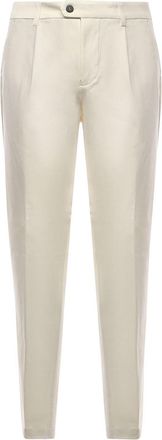 Eleventy Cotton And Cashmere Trousers