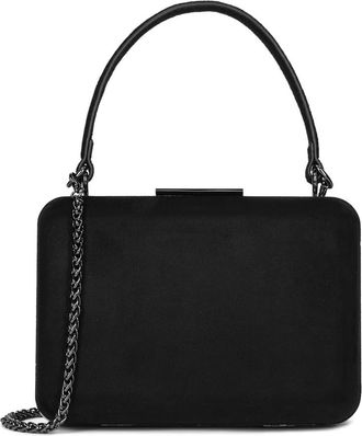 Kazar Dames zwarte clutch tas - Dames - Clutches - Zwart - ONE Size - Tassen