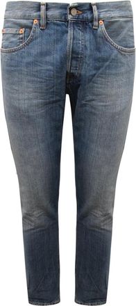 Dondup Icon Regular Fit Broeken - Heren - Slim Fit Jeans - Blauw - W32 - Katoen - Jeans