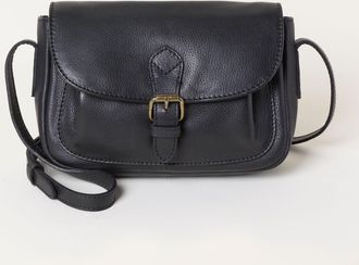 Fat Face FatFace Black Pixie Leather Crossbody Bag