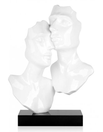 ADM Design-Skulptur Liebhaber - Weiss