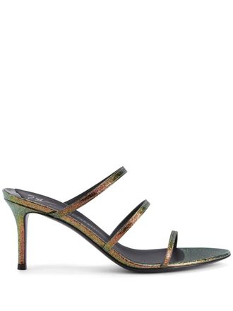 Giuseppe Zanotti Sandali Alimha 70mm - Verde