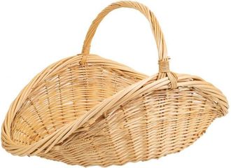 Wanderlust Deco Le&ntilde;ero De Mimbre 65x46x42