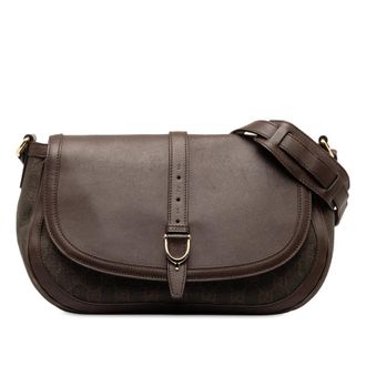 Gucci Pre-owned Gucci GG Supreme Stirrup Crossbody Ladies 336748 493492