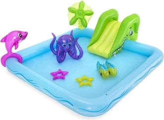 Bestway Piscina Hinchable Rectangular 239x206x86ccm Infantil Fantast Aquarium