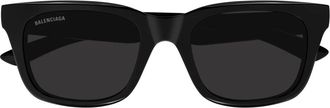 Balenciaga Sunglasses, unisex, Black, Size: 53 MM Bb0468S Sunglasses