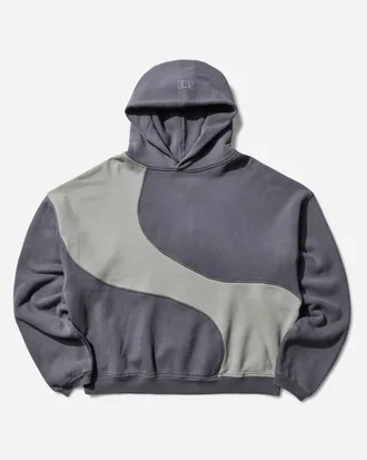 ERL Men s Wave Hoodie Grey