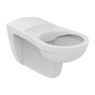 Ideal Inodoro Suspendido Washdown Contour 21 355x700x380mm Blanco Sin Borde De Descarga, Sin Barreras Ideal Standard