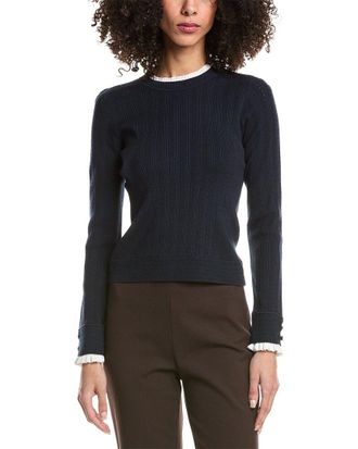 3.1 Phillip Lim Fluid Rib Wool & Silk-Blend Sweater